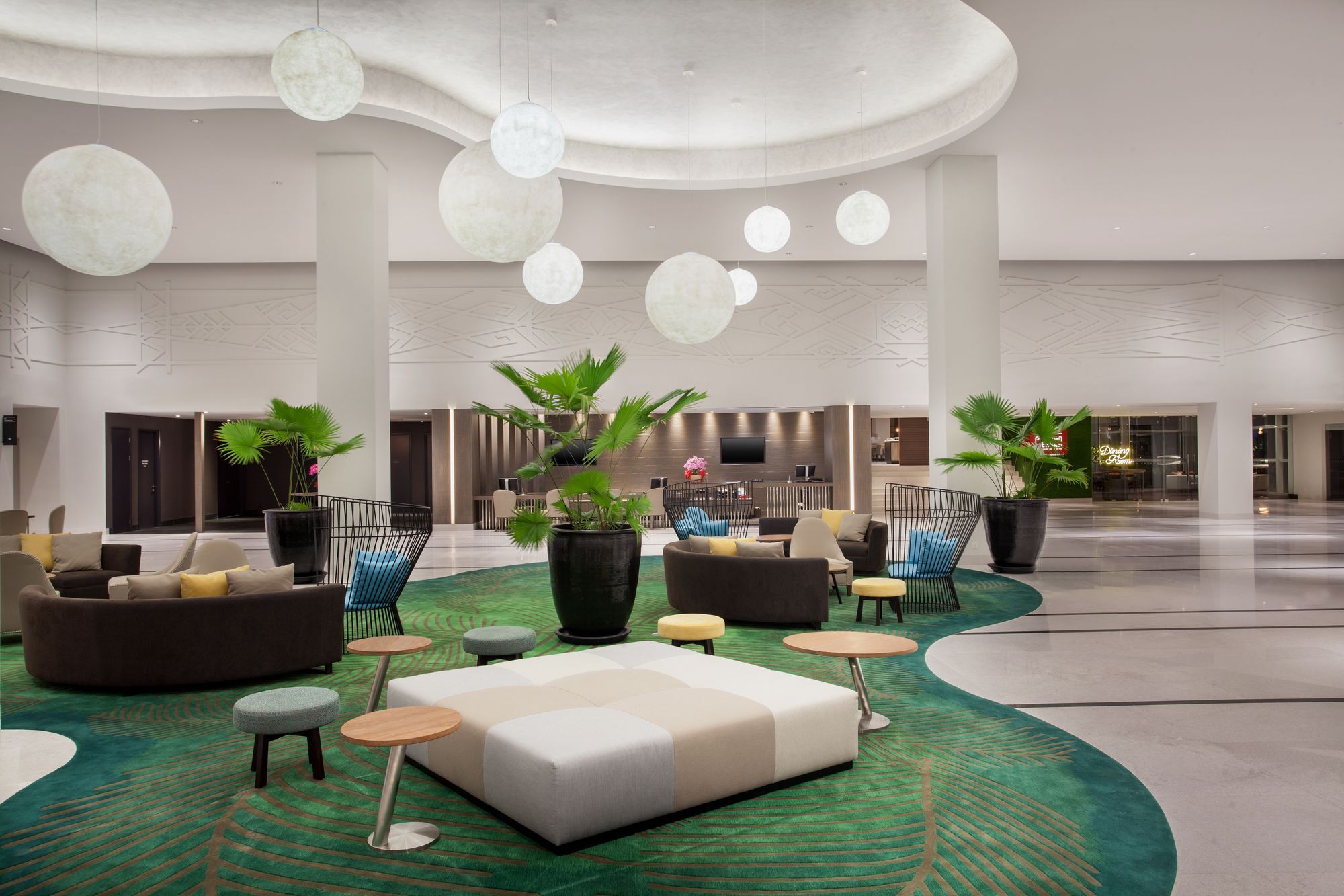 Pullman Miri Waterfront Otel Dış mekan fotoğraf Lobby