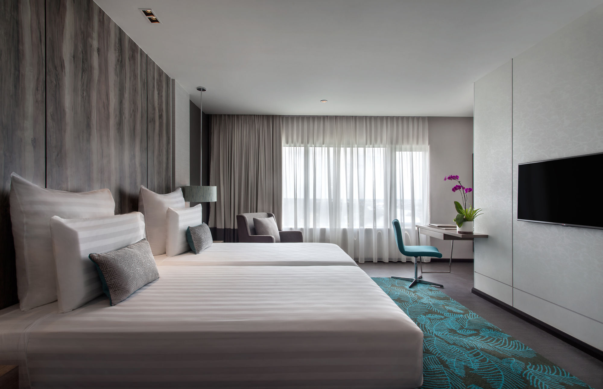 Pullman Miri Waterfront Otel Dış mekan fotoğraf Deluxe Room